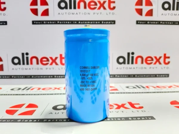 Cornell Dubilier 101E1317 aluminum electrolytic capacitor