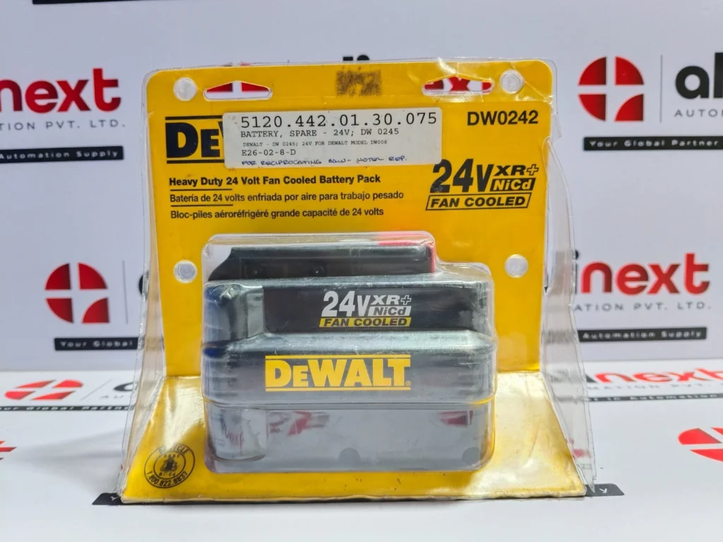 DeWalt DW0242 24V XR+ NiCd Fan Cooled battery pack