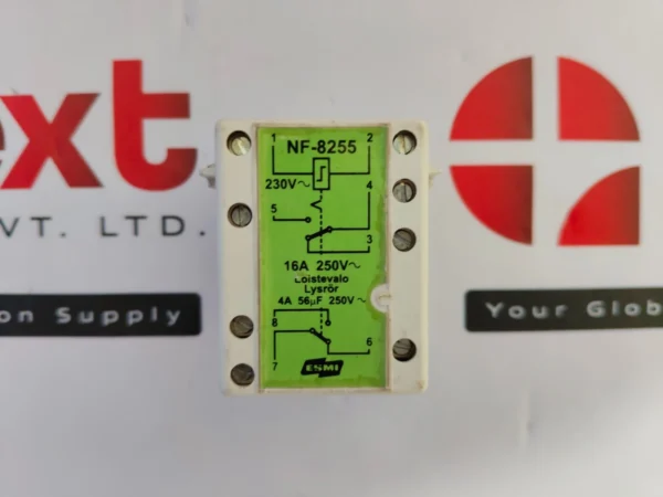 ESMI NF-8255 relay 230V 16A 250V