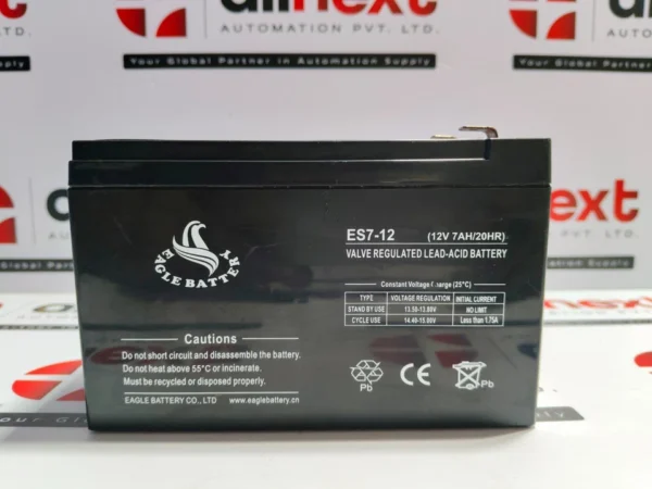 Eagle ES7-12 12V 7AH Valve Regulated Lead-Acid Battery
