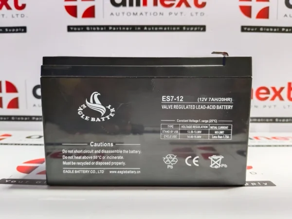 Eagle ES7-12 12V 7AH Valve Regulated Lead-Acid Battery