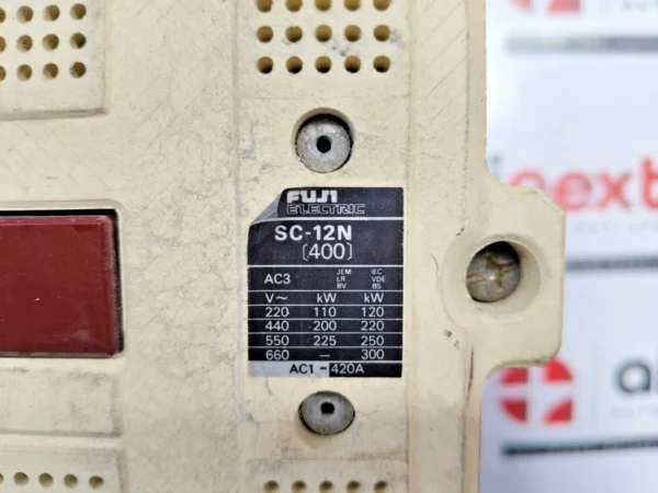 Fuji Electric SC-12N magnetic contactor