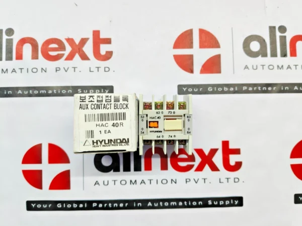 Hyundai HAC 40R auxiliary contact block