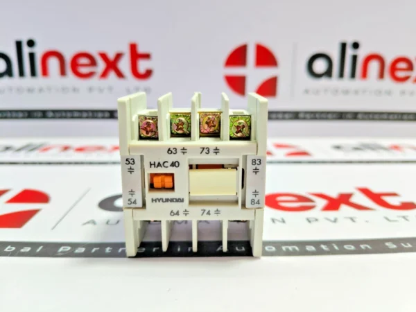 Hyundai HAC 40R auxiliary contact block
