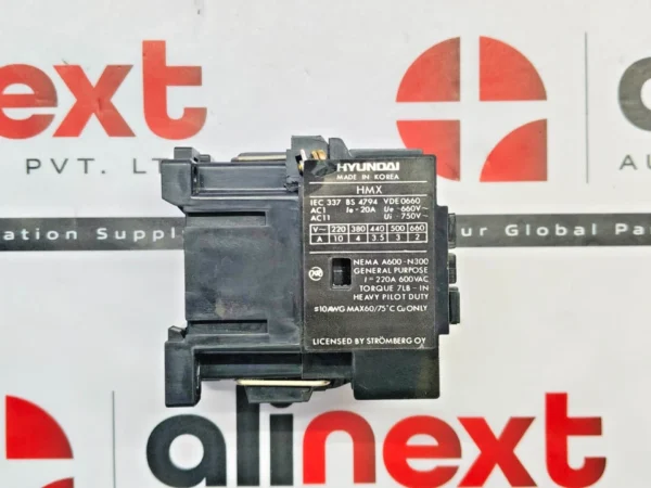 Hyundai HMX 31 control relay 20Amp 200-220V