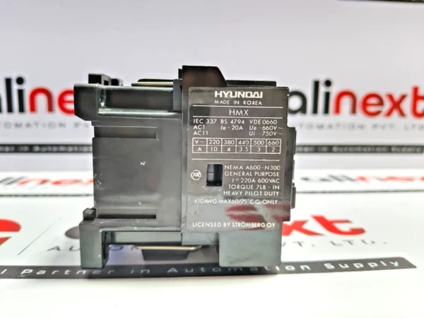 Hyundai HMX 31 control relay UMX 31NR 200-220V 50/60Hz