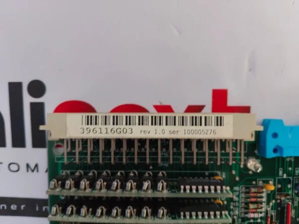 KONE 371331H02 MCC85/A2/IO PCB card 396116G03 rev 1.0