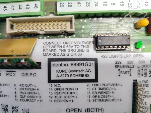 KONE KM376409G01 PCB K007007375511480086