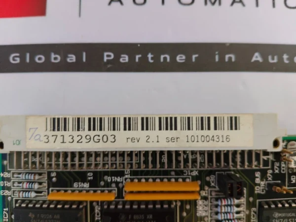 KONE MCC85/A2 371327 H06 PCB Card 371329G03 rev 2.1