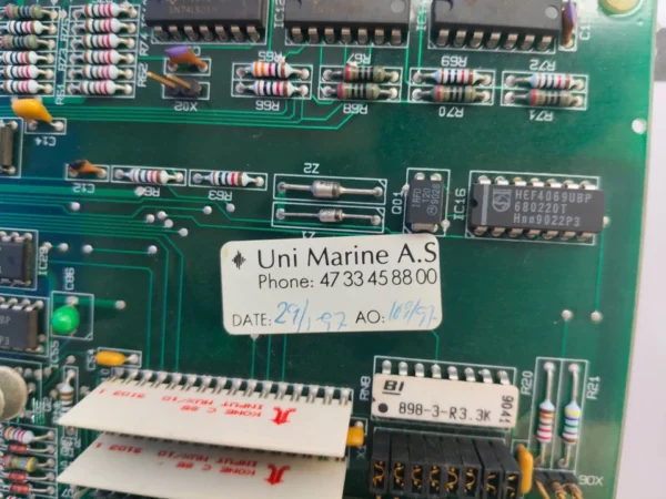 KONE MCC85/A2/IO PCB card 371331H 02 N396116G03 Rev 1.0