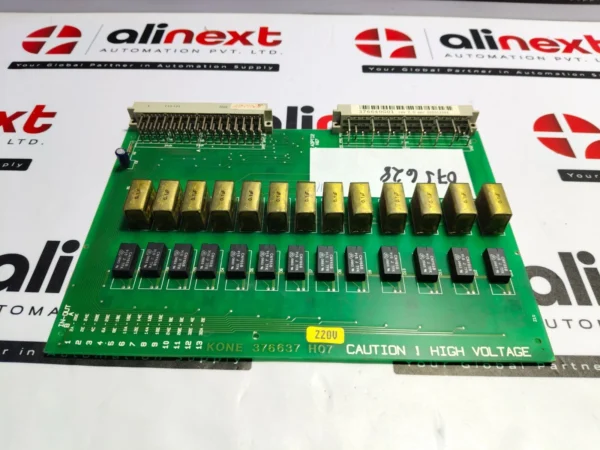 Kone 376637 H07 Opto Isolator PCB Card 376640G01 rev 2.0