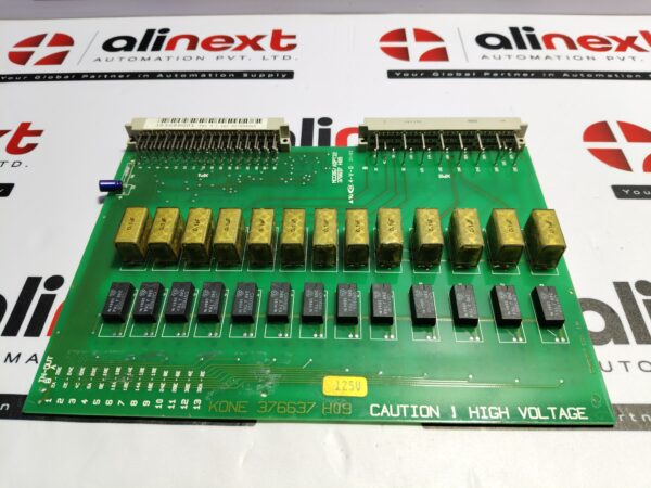 Kone 376637 H09 Opto Isolator PCB Card 393099G01 Rev 3.1