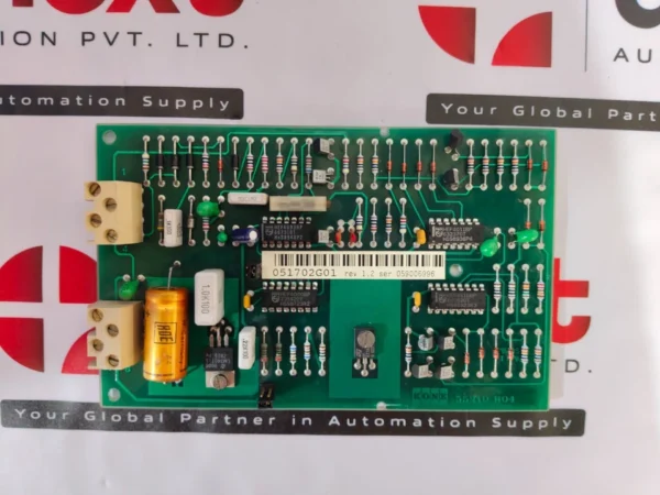 Kone 55210 H04 printed circuit board 051702G01 rev 1.2