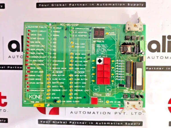 Kone MCC-85/DISP 430012 H03 PCB 430015G01 rev 1.1