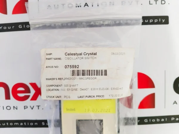 Kone OS 6.3 oscillator switch Nr 86420G01