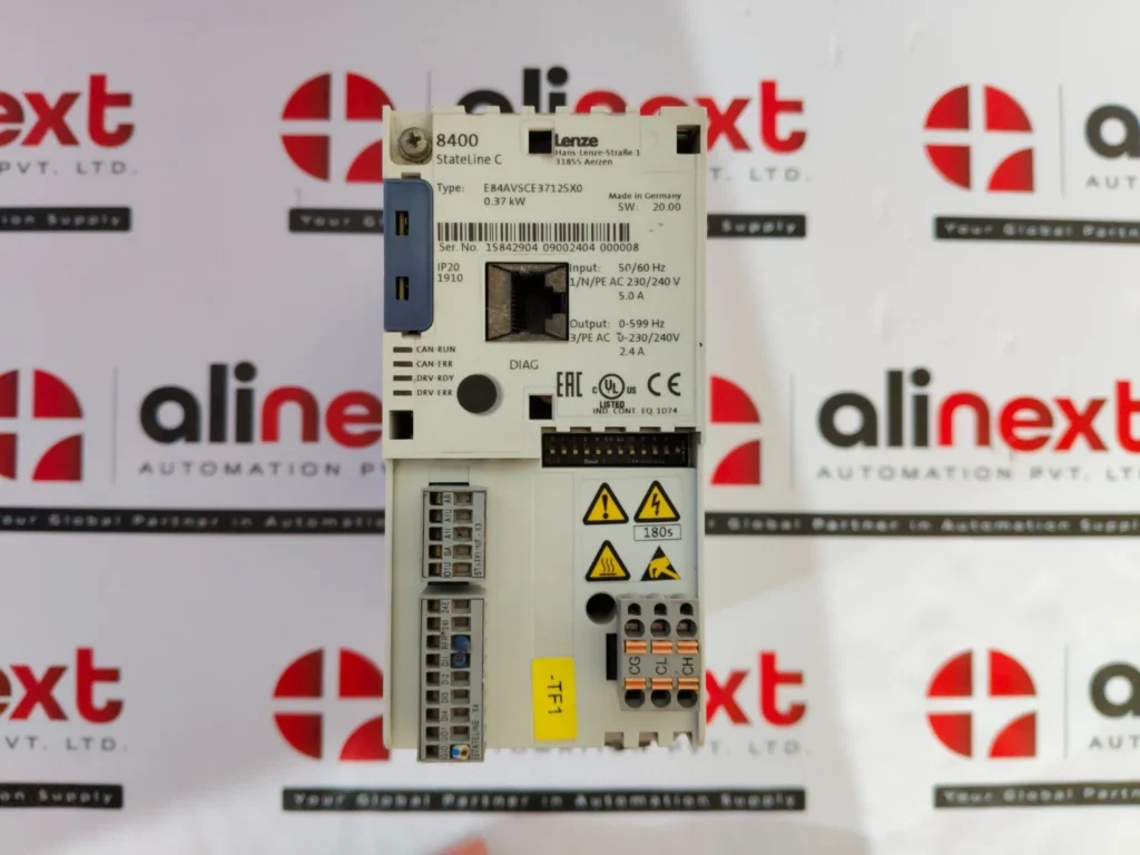  Lenze 8400 StateLine C frequency inverter E84AVSCE3712SX0