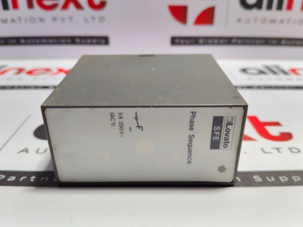 Lovato SFE 380 phase sequence control relay 5A 250V-