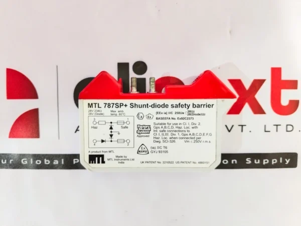 MTL 787S+ Shunt-Diode Safty Barrier 28V 60°C MTL787S+