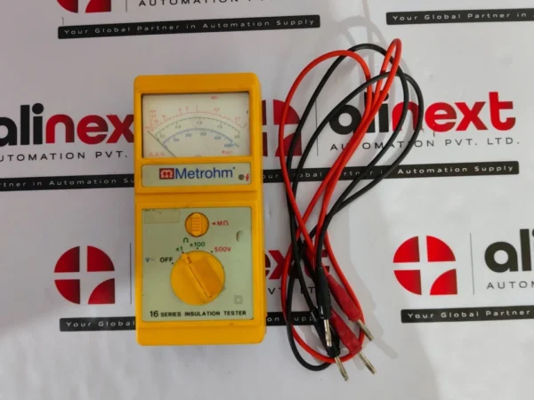 Metrohm 16 Series analog insulation tester
