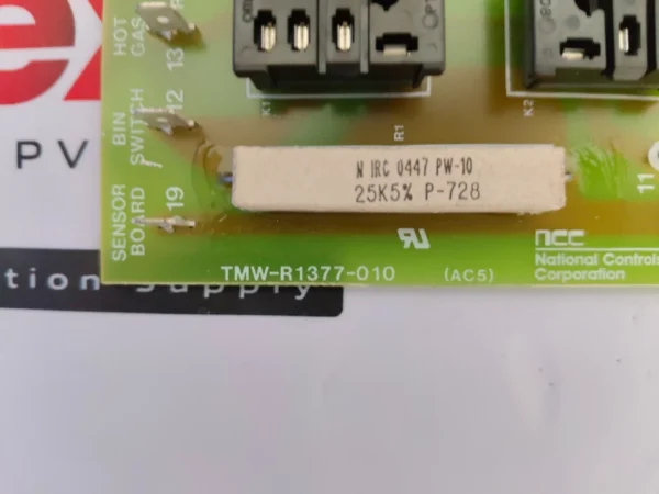 National Controls Corporation TMW-R1377-010 printed circuit board