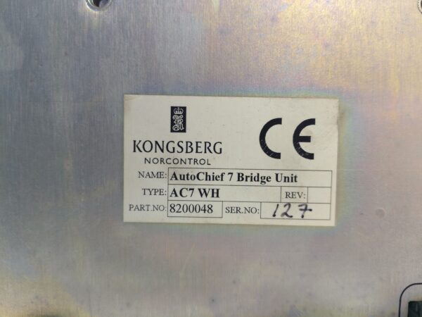 Norcontrol/Kongsberg AutoChief 7 Bridge Unit 8200048