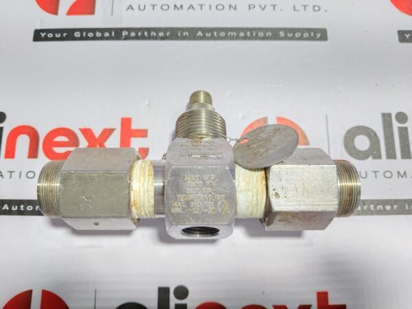 NuFlo 9A-100003522 Liquid Turbine Flowmeter 7500 PSI