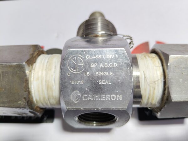 NuFlo 9A-100003522 Liquid Turbine Flowmeter 7500 PSI