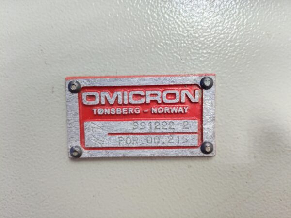 Omicron OGS 21/2 H2S GAS Warning Syst Pump OGS 2.1