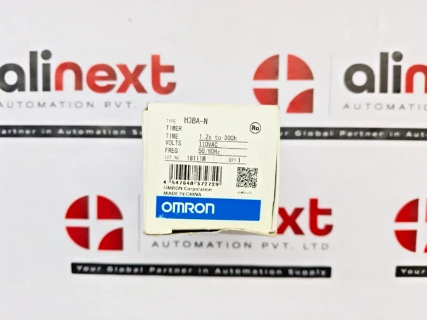 Omron H3BA-N Timer 0 to 1.2 min 110VAC 50/60Hz