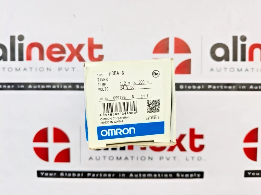 Omron H3BA-N multifunction solid-state analog timer 0 to 1.2 min