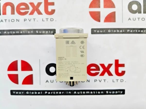 Omron H3BA-N multifunction solid-state analog timer 0 to 1.2min