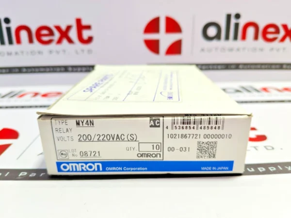 Omron MY4N general-purpose electrical relay 200/220VAC Lot of 10x