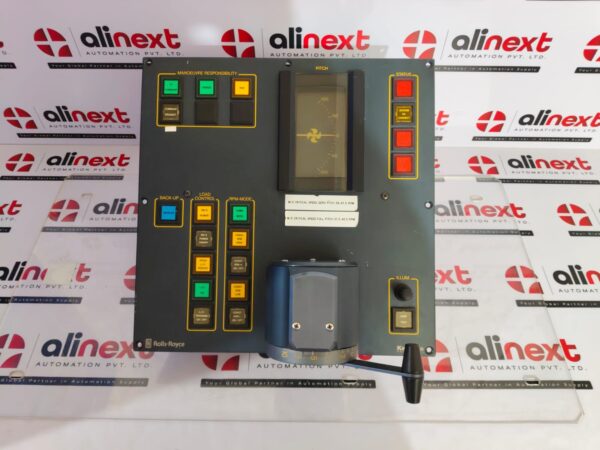 Rolls-Royce Kamewa marine thruster controller panel