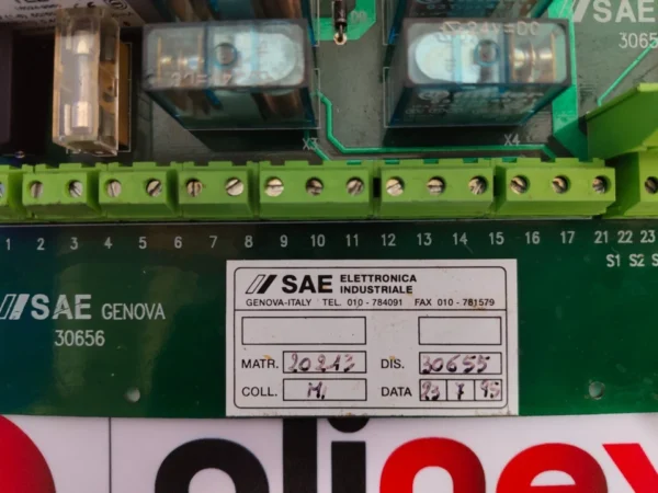 SAE Genova 30656 PC Board