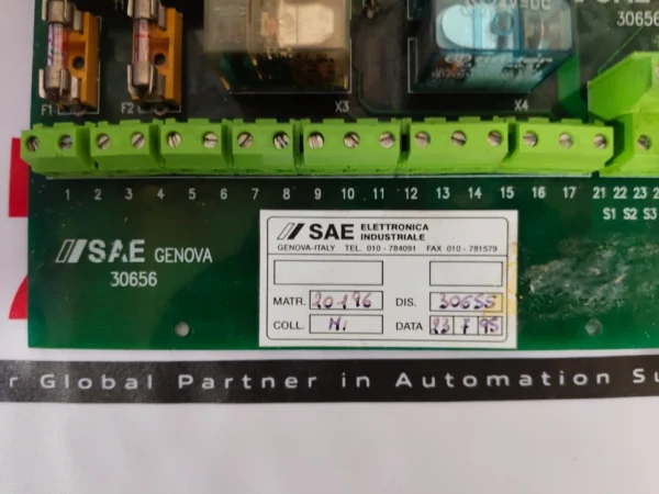 SAE Genova 30656 control board3