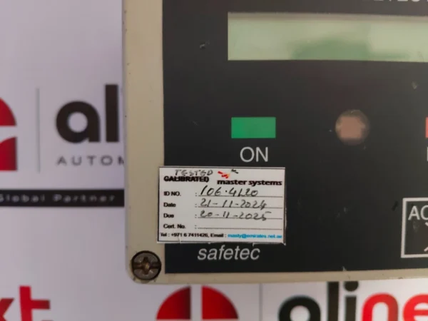 Safetec SDS-R/G smoke detection system component 24 V DC 300.2210