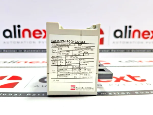 Samwha EOCR-FDM-S-300-220-S13 electronic overcurrent relay 0.1-800A