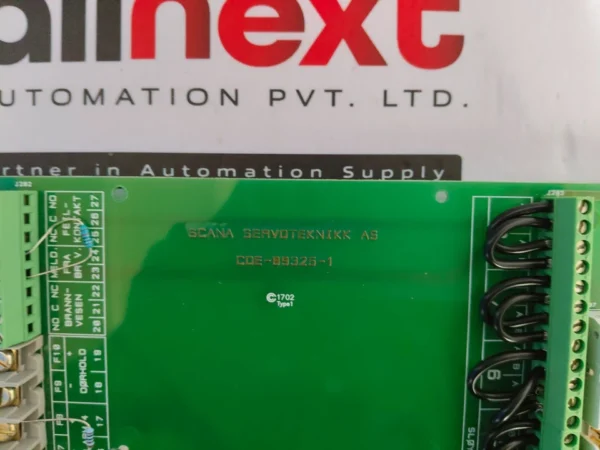 Scana Servoteknikk AS CDE-89325-1 Type 1 automation supply component