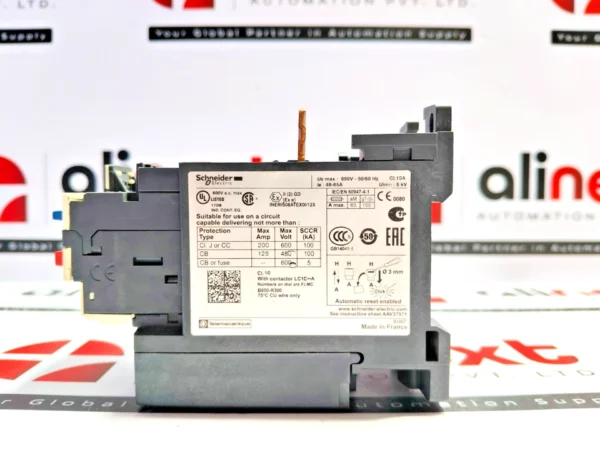 Schneider Electric TeSys LRD365 thermal overload relay 48-65A 690V 50/60Hz