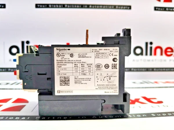 Schneider Electric TeSys LRD365 thermal overload relay 48-65A 690V 50/60Hz