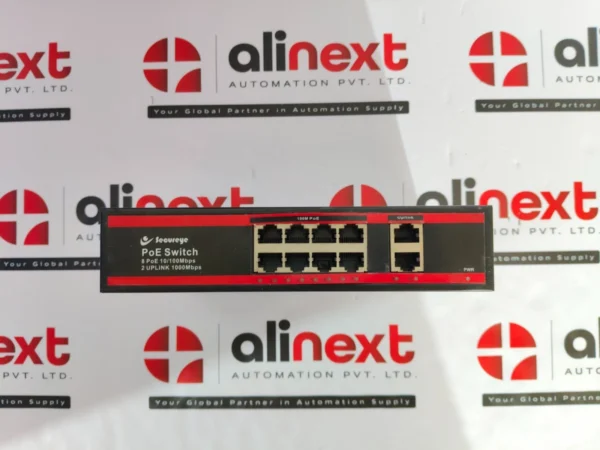 Secureye S-8FE-2GE-LD-NB 10/100 Mbps PoE Switch AC 100-240V 120W