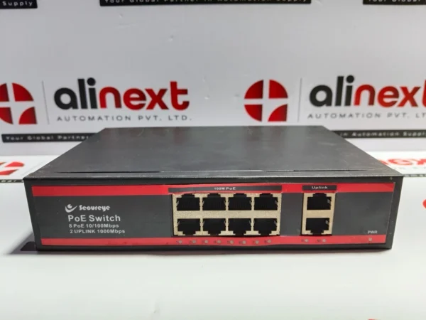 Secureye S-8FE-2GE-LD-NB 10/100 Mbps PoE Switch AC 100-240V 120W