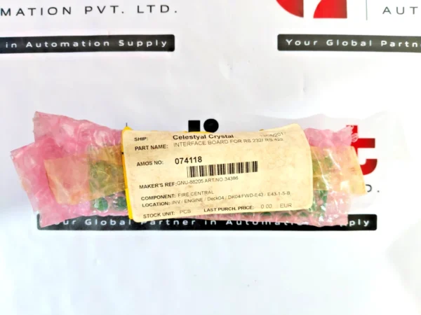 Servoteknikk GNU-88205-2 printed circuit board 