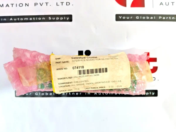 Servoteknikk GNU-88205-2 printed circuit board 