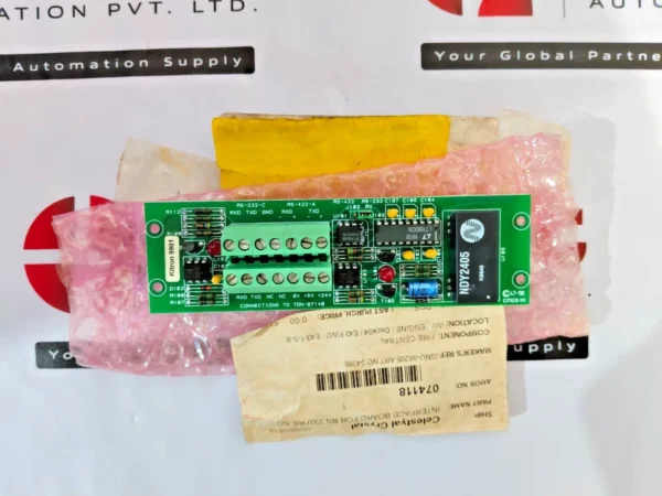 Servoteknikk GNU-88205-2 printed circuit board 