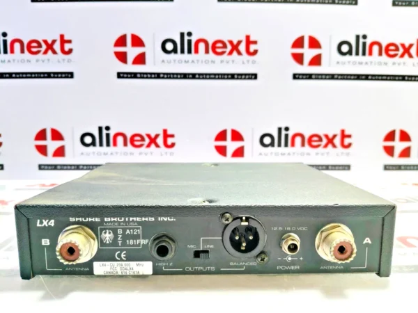 Shure LX4 MARCAD Diversity wireless microphone receiver 209.000MHz