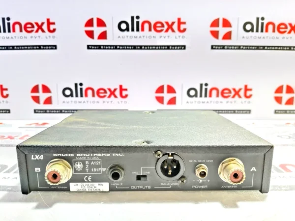 Shure LX4 MARCAD Diversity wireless microphone receiver 209.000MHz