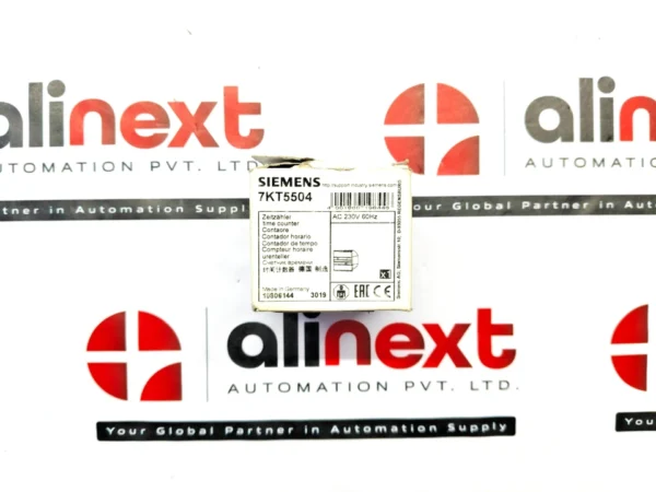 Siemens 7KT5504 electromechanical hour meter AC 230V 60Hz