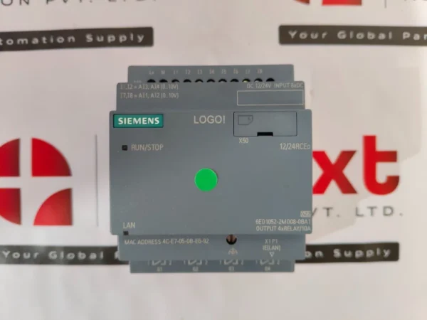 Siemens LOGO! 12/24RCEo 6ED1052-2MD08-0BA1 12/24V DC, 165mA