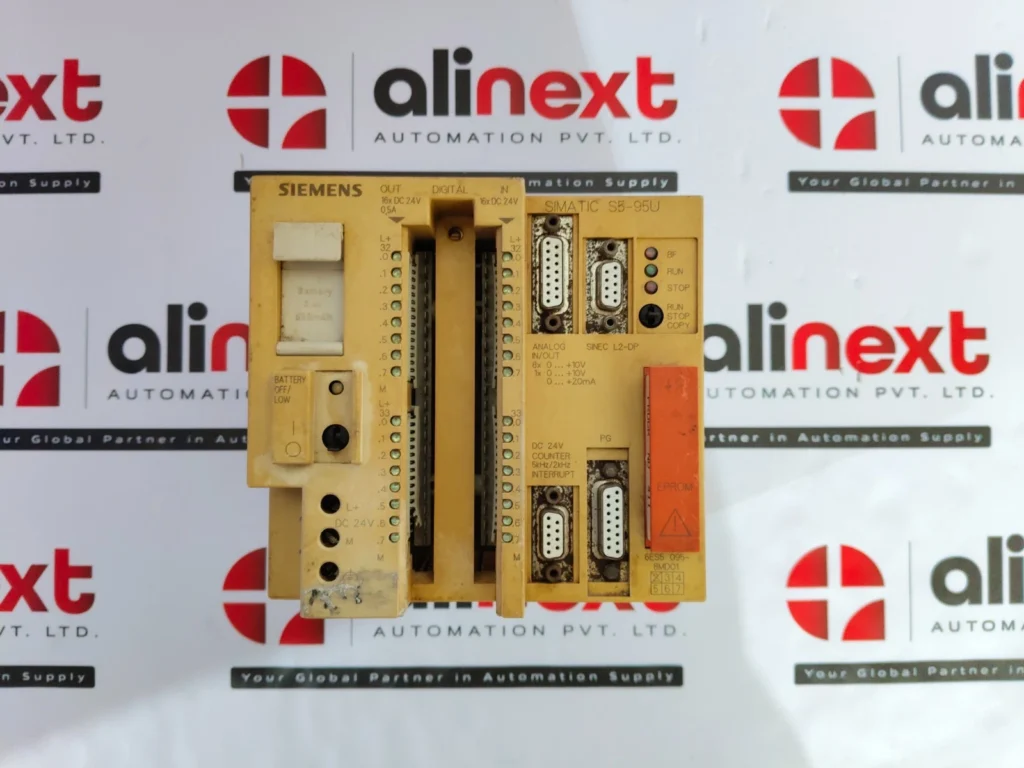 Siemens SIMATIC S5-95U compact controller 6ES5 095-8MD01 24V DC 1A